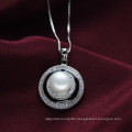 Cheap and Simple Design Pearl Pendant 9-10mm AAA Freshwater Pearl Pendants Wholesale